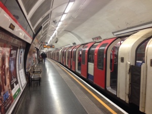 Tube station on London's Underground