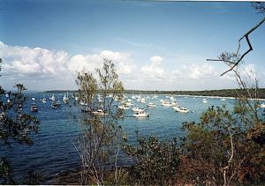 Peel Island today - a popular boaties' destination once again